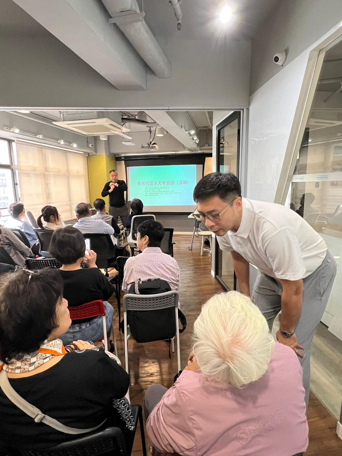 Retirement seminar and sharing session